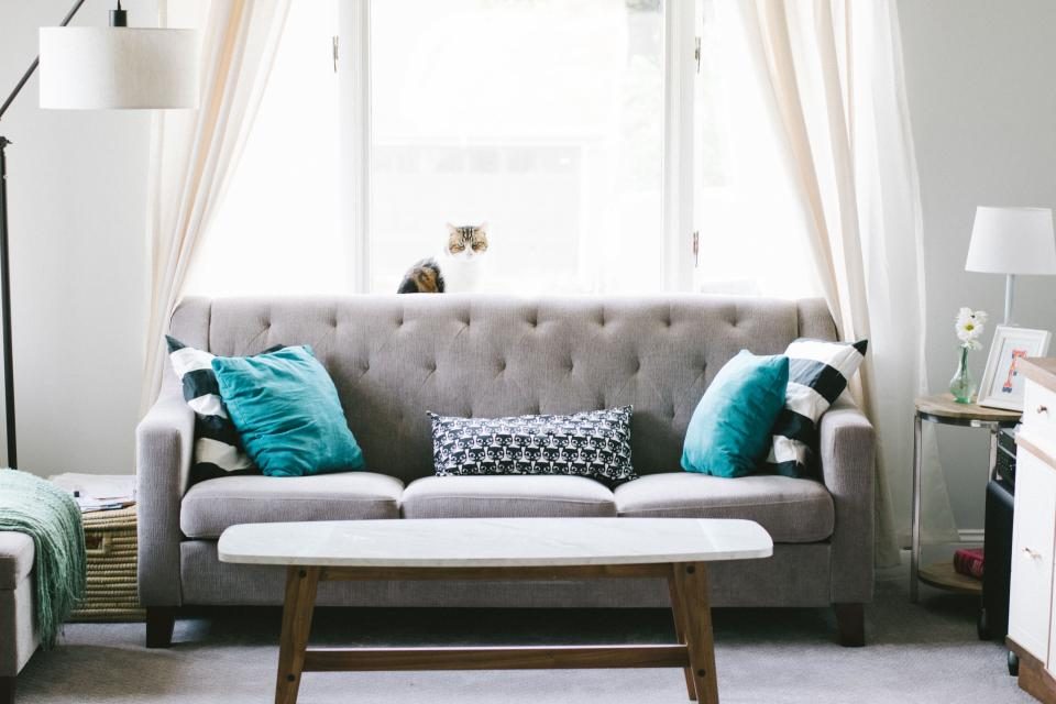 Bright living room